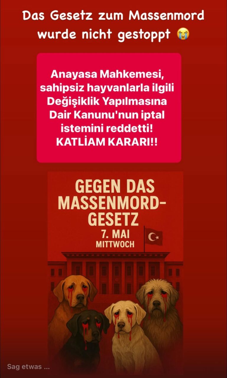 Das Gesetz zum Massen mord wurde nicht gestoppt und wird nun...